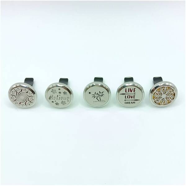 Aromatherapy Air Freshener Car Air Vent Locket - Image 2