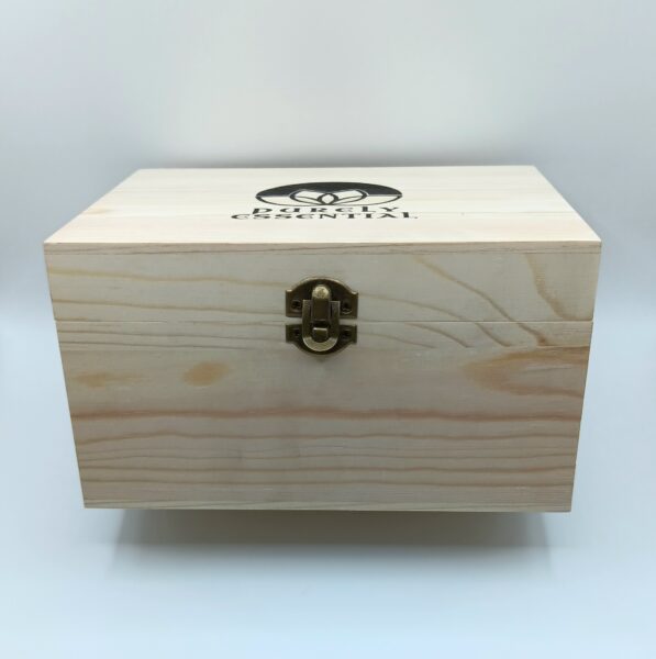 Essential Oil Storage Box - Medium Pine Wood - Image 4