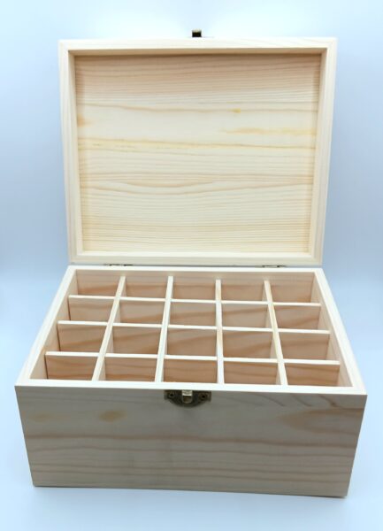Essential Oil Storage Box - Medium Pine Wood - Image 5