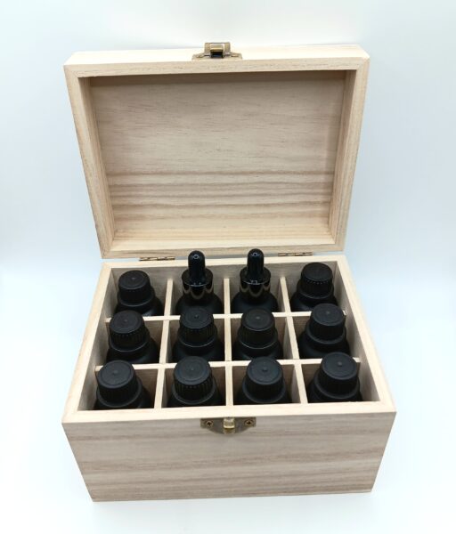 Essential Oil Storage Box - Small Pine Wood - Image 3